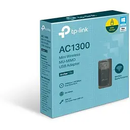 WiFi-адаптер TP-Link Archer T3U AC1300 USB3.0 MU-MIMO mini - мініатюра 2