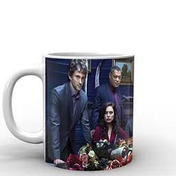 Кухоль GeekLand Ганнібал Hannibal всі персонажі HN.02.003 330 мл білий - мініатюра 2