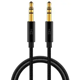 Кабель Xiaomi ZMI AUX Audio braided cable 1 м чорний (AL103)