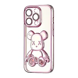 Чохол Shining Bear Case iPhone 15 Pro Pink