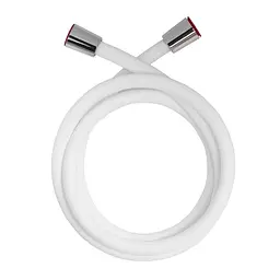 Шланг для душу Zerix F12 150 см силіконовий white ZX2997, Білий матовий