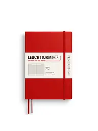 Блокнот Leuchtturm1917, Середній, М'яка обкладинка, Cherry, Лінія (373995)