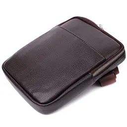 Сумка Vintage 22863 17х21х3,5 см Коричневий - мініатюра 5