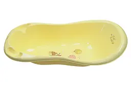 Ванночка LUX Лісова казка, 102 см, світло-жовта, TEGA