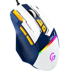 Миша GamePro GM300 RGB Blue-White (GM300BL) - мініатюра 2
