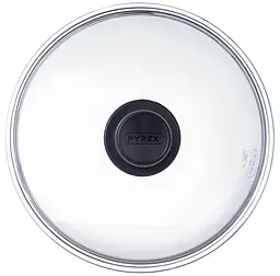 Кришка для сковорідки PYREX BOMBE 20 см скляна без обідка (B20CL00/7646) - мініатюра 2