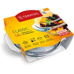 Форма для запікання Termisil кругла з кришкою 1 л (PNSO100A) - мініатюра 2