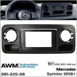 Перехідна рамка Mercedes-Benz Sprinter AWM 981-325-08 - мініатюра 5