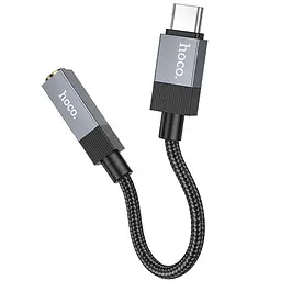 Перехідник Hoco UPA32C Type-C to 3.5mm Black - мініатюра 4