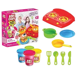 Набір для творчості з тіста Dede Art Craft Кухня 224 г (3332)