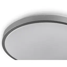 Світильник Vestum RING матовий 30W 395*60мм 4000К срібний (VS-90070) - мініатюра 3