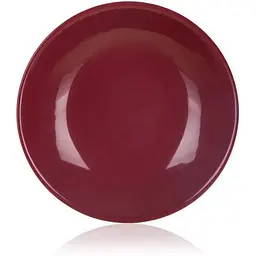 Глибока тарілка 21 cm NAT Bordo