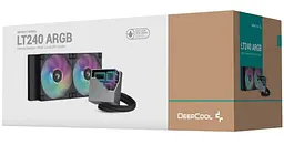 СВО Deepcool LT240 ARGB Black (R-LT240-BKAMNC-G-1) - мініатюра 6