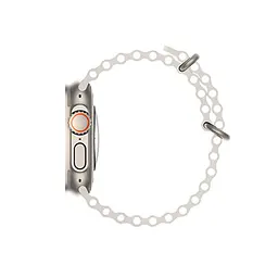 Ремінець силіконовий Hoco iWatch WA12 marine double buckle 38/ 40/ 41 mm білий - мініатюра 3