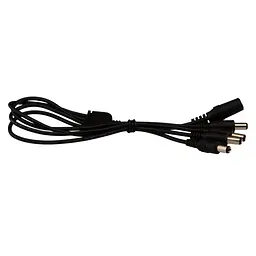 Кабель розгалужувач GreenVision GV-DCS 1/4 - дільник живлення DC-F - на 4 x DC-M (5.5x2.5 мм)