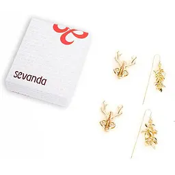 Затискачі для сосків Lockink Sevanda Stag Adjustable Nipple Clamps Set - мініатюра 6