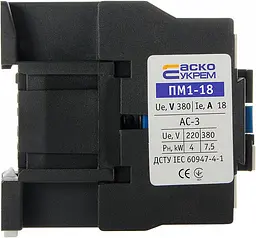 Пускач ПМ 1‑18‑10 Q7 400B (LC1‑D1810) АСКО‑УКРЕМ (A0040010077) - мініатюра 4