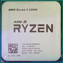 Процесор AMD Ryzen 3 3200G Socket AM4 (YD3200C5FHBOX) Б/В
