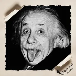 Інтер'єрна картина Альберт Ейнштейн з висунутим язиком, Albert Einstein, науковець, фізика, 60×43 см (id1301) - мініатюра 4