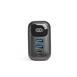 Універсальна мобільна батарея 30000 mAh, Videx VPB-297, Black, 22.5 Вт, 1xType-C (PD3.0) / 2xUSB (QC3.0), цифровий LED дисплей (VPB-297-B) - мініатюра 3