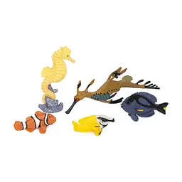 Фігурка Kids Team Морські мешканці: два морські котики, риба-лисиця, риба-клоун, риба-хірург (Q9899-P26_1)