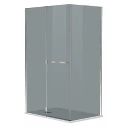 Душова кабіна Eger Megerka 120x80 см (без піддону) тоноване скло 599-330/1L
