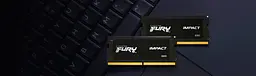 Kingston Пам'ять ноутбука DDR5 32GB 5600 FURY Impact PnP - мініатюра 2