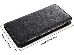Чоловік шкіряний клатч Vintage 21,5х11 см acs0016989 - мініатюра 3