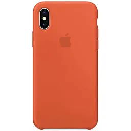 Чохол-накладка Toto Silicone Case Apple iPhone X/XS Orange - мініатюра 2