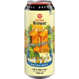 Пиво Volynski Browar 11th Anniversary світле нефільтроване 0.5 л