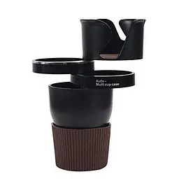 Автомобільний холдер підстаканник у машину Car holder Multi cup 5 в 1 - мініатюра 2