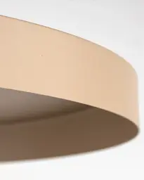 Підвісний світильник, люстра TK Lighting 10955 Sila E27 1x15W IP20 бежевий - мініатюра 3
