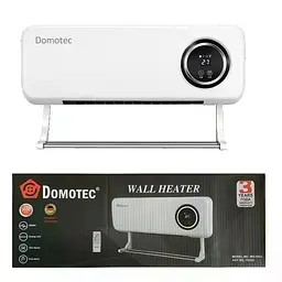 Тепловентилятор настінний DOMOTEC MS-5963 2000 Вт із сушаркою для рушників та пультом ДК - мініатюра 4