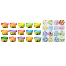 Набір пластиліну Hasbro Play-Doh для свята, 15х28 г (18367) - мініатюра 2