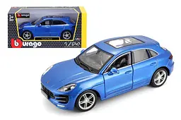 Іграшкова машинка позашляховик Porsche Macan 1:24 Bburago