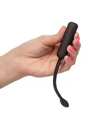 Віброяйце Calexotics Remote Petite Bullet 7 см (чорний) - мініатюра 2