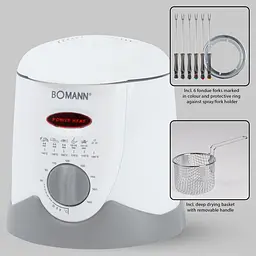 Фритюрниця-фондю Bomann FFR 1290 CB - мініатюра 5