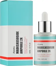 Сироватка для обличчя з мадекассосидом 30 мл A'pieu Madecassoside Ampoule 2X