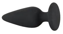 Анальна пробка Orion Black Velvets Heavy Plug Medium, 8,9х3,1 см, чорний - мініатюра 5