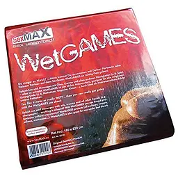 Joy Division SexMAX WetGAMES - Латексне простирадло для сексу, 180х220 см (червоний)