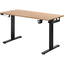 Стіл Mealux PowerDesk Duo Mahogany (EVO-242 Duo Mahogany/B)
