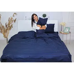 Постільна білизна MirSon Сатин Premium Blue sea 2х160х220 (2200001717718) - мініатюра 6