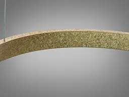 Підвісна люстра LED Diasha CT300G золото 82Вт 3CCT 4510 лм - мініатюра 6
