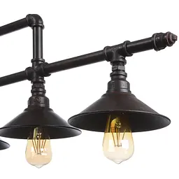 Люстра Brille лофт в зал E27 60W BK (BL-353S/5) - мініатюра 7