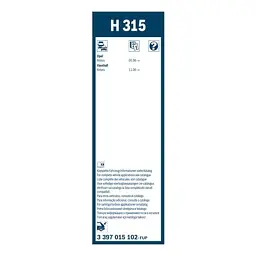 Щітка склоочисника Bosch 3 397 015 102 - мініатюра 3