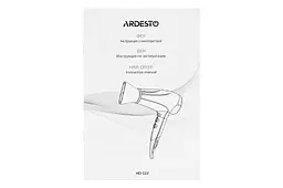 Фен HD-522, Black/Gold, 2200W ARDESTO teh0023506 - мініатюра 6
