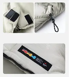Спальник Naturehike M180 (CNK2350WS023) +12°C - з капюшоном - лівий - світло-зелений - мініатюра 6