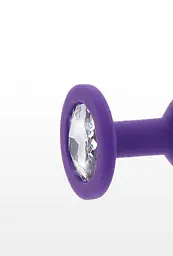 Toy Joy Large Diamond Booty Jewel - Пробка анальна фіолетова Toy Joy 10575Purple 97079 - мініатюра 4