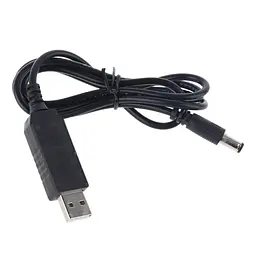 USB перетворювач напруги DC від 4.8 до 12.8 вольт з екраном для швидких зарядок стандарту QC 3.0 (100923)
