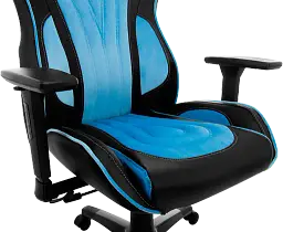 Геймерське крісло GT Racer чорне із синім (X-2645 Black/Blue) - мініатюра 8